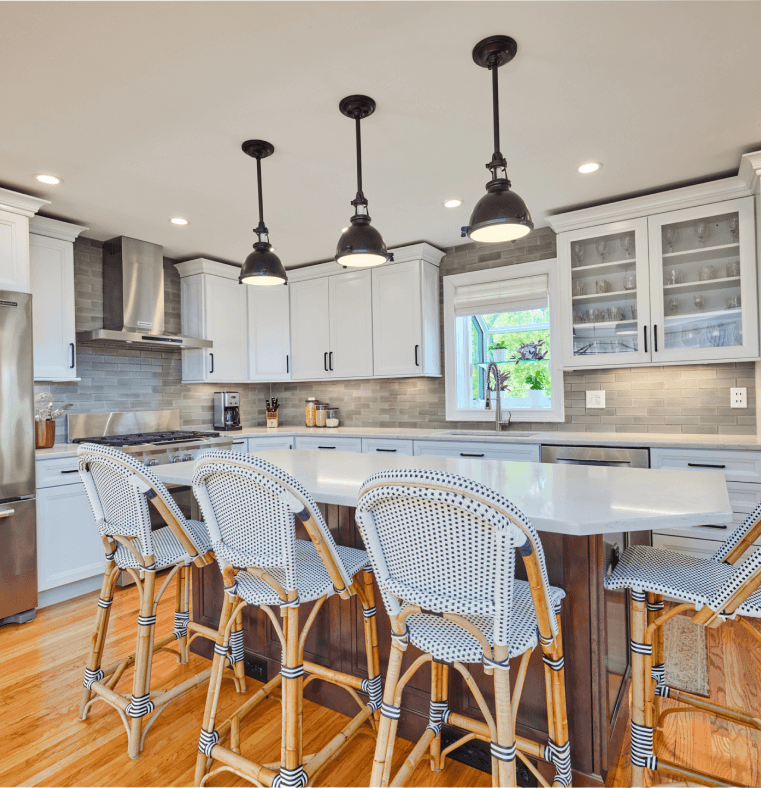 Kitchen in a West Chester home
