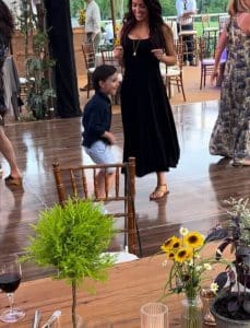 Mike's son, Vito, dancing at a wedding